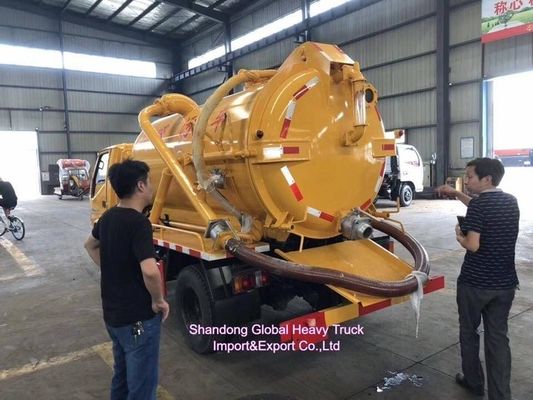 Dongfeng HOWO 4×2 Abwassersaugfahrzeug mit 12 m3 Tankkapazität und 190 PS Motor für effiziente Schlammentfernung