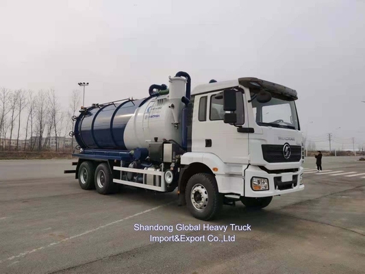 16cbm Shacman Stuhlsaugfahrzeug Abwasser-Tanker Lastwagen Abwasser-Saugwagen