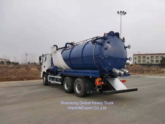 16cbm Shacman Stuhlsaugfahrzeug Abwasser-Tanker Lastwagen Abwasser-Saugwagen
