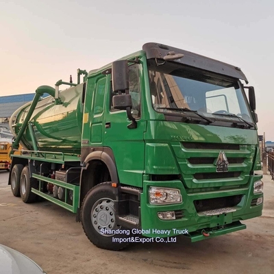 Sinotruk 371HP 18000L Vakuum Abwassersaug-Suction Tankwagen