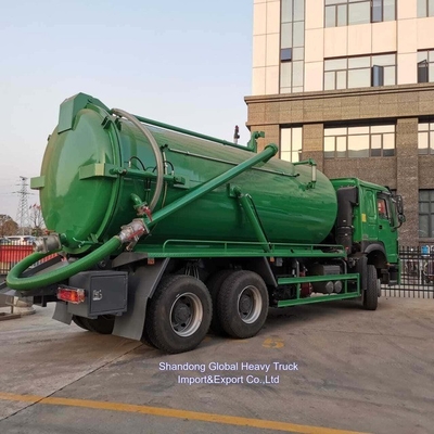 Sinotruk 371HP 18000L Vakuum Abwassersaug-Suction Tankwagen