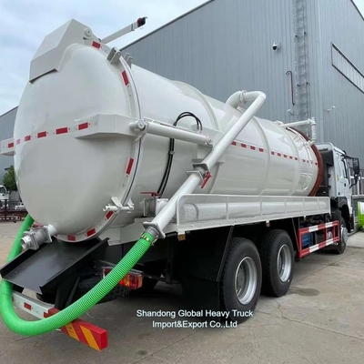 Sinotruk HOWO 6X4 20cbm Abwassersaug-Vakuum-Tankwagen