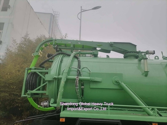 Sinotruk 371HP 18000L Vakuum Abwassersaug-Suction Tankwagen