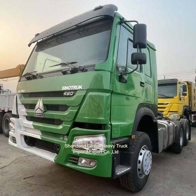 Howo 6x4 Traktorfahrzeug Gebraucht Sinotruk LHD RHD Langstreckenfahrzeug Anhänger Lkw Kopf