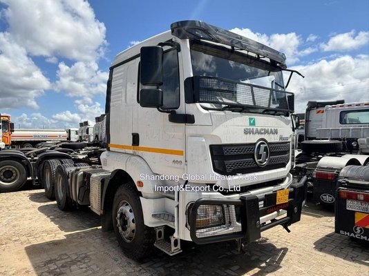 6X4 Links- oder Rechtsantrieb 380 PS Shacman F3000 Tractor Trailer Gebraucht Tractor Head Truck