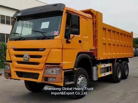 Gute Qualität 371 PS 375 PS 6*4 10 Räder Gebraucht HOWO Dump Truck Tipper Truck für den afrikanischen Markt