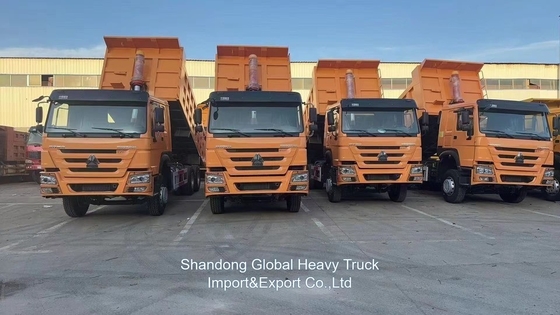 Gute Qualität 371 PS 375 PS 6*4 10 Räder Gebraucht HOWO Dump Truck Tipper Truck für den afrikanischen Markt