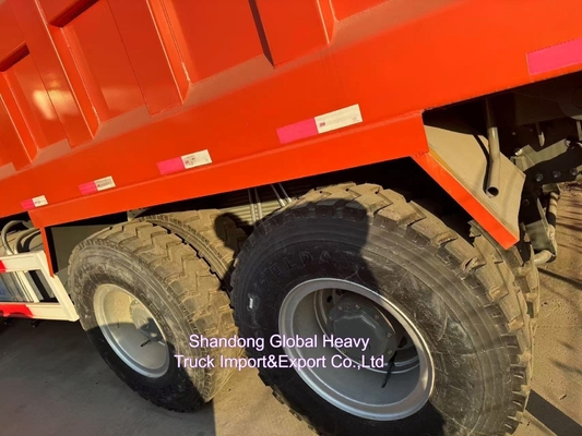 V7-Dump-Trucks Sinotruk HOWO 6 4 Tipper-Truck 30 Tonnen Tipper-Truck für die Philippinen bereit zur Versendung