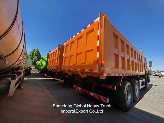 Gute Qualität 371 PS 375 PS 6*4 10 Räder Gebraucht HOWO Dump Truck Tipper Truck für den afrikanischen Markt