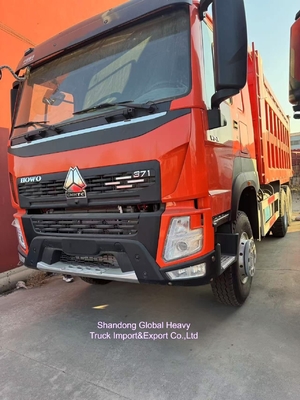 V7-Dump-Trucks Sinotruk HOWO 6 4 Tipper-Truck 30 Tonnen Tipper-Truck für die Philippinen bereit zur Versendung