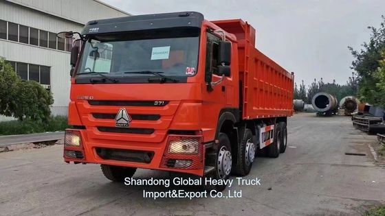 Sinotruk HOWO 380 PS 8×4 Dump Truck mit 50 t Ladekapazität für den Transport schwerer Materialien