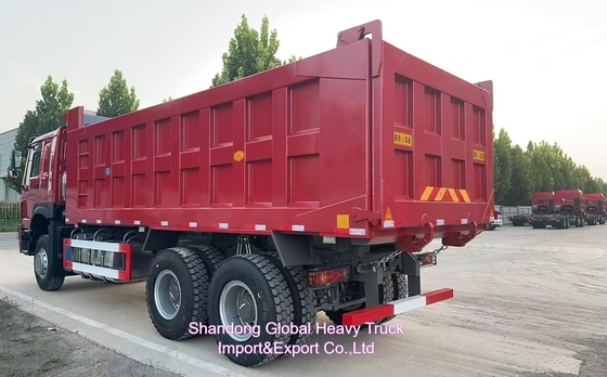V7-Dump-Trucks Sinotruk HOWO 6 4 Tipper-Truck 30 Tonnen Tipper-Truck für die Philippinen bereit zur Versendung