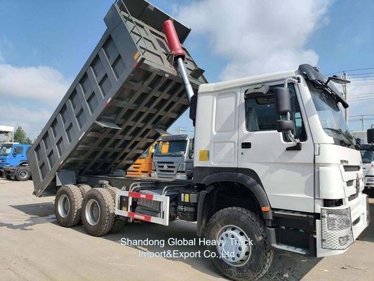 Gebrauchter Schwerlast-Muldenkipper 6×4 Antrieb 380 PS Sinotruk HOWO Kipper mit 31-40 t Ladekapazität
