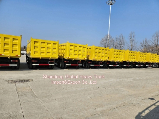 Neue Sinotruk HOWO 30 Tonnen schwere Sino-Ladung 20cbm 6X4 371HP 380HP 400HP Off-Road-Dumpper / Tipper-Dump Trucks für den Transport