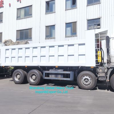 Guter Zustand 8*4 10-Rad 380PS manueller Diesel-Muldenkipper-Bergbau-LKW Euro3 Shacman F3000 Muldenkipper