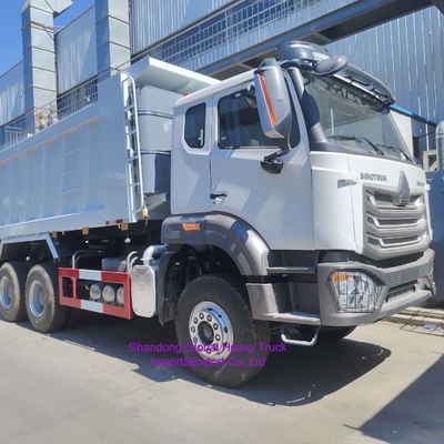 12 Räder Hohan Gebraucht Sinotruk HOWO 8X4 Ex N Nx Dump Tipper Truck 371HP 380HP