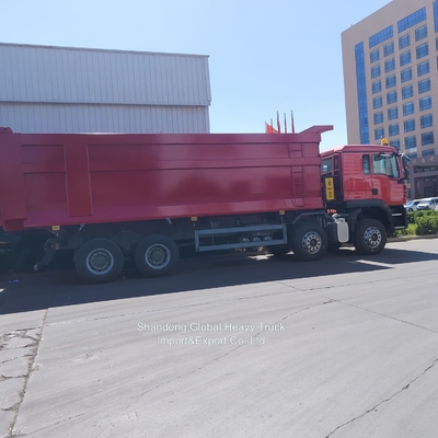 Sinotruk / HOWO Sitrak F3000 A7 371PS 8X4 6X4 Sattelzugmaschine mit manuellem und automatischem Getriebe Kipper