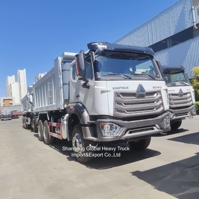 12-Rad-Sinotruck 40-60 Tonnen Gebraucht HOWO 8X4 371HP 375HP 380HP Diesel-LKW Rechtslenken-Dump Truck