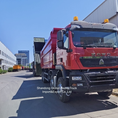 Sinotruk / HOWO Sitrak F3000 A7 371PS 8X4 6X4 Sattelzugmaschine mit manuellem und automatischem Getriebe Kipper