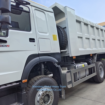 12-Rad-Sinotruck 40-60 Tonnen Gebraucht HOWO 8X4 371HP 375HP 380HP Diesel-LKW Rechtslenken-Dump Truck