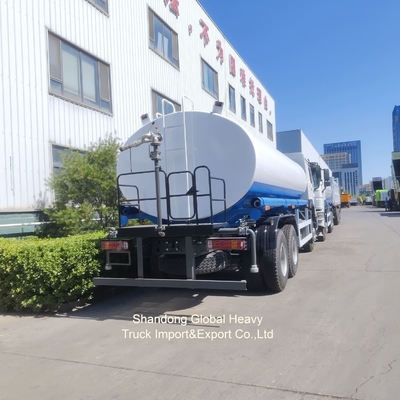 Sino HOWO Marke 6*4 20000L Trinkwasser Tankwagen Edelstahl Wasserwagen