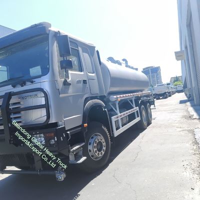 HOWO 6×4 Wasserbehälter 20000 Liter Sprinklerbehälter mit korrosionsbeständigem Tank