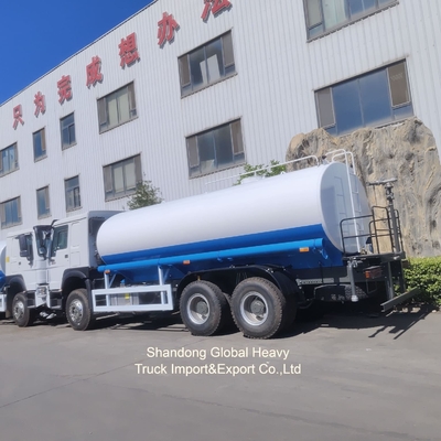 Sino HOWO Marke 6*4 20000L Trinkwasser Tankwagen Edelstahl Wasserwagen