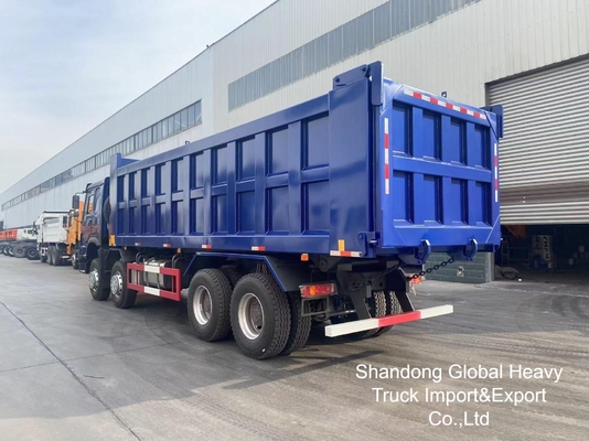 China Sinotruk HOWO Gebraucht 371/375PS 8X4 Rechtslenker Mini-Kipper auf Lager