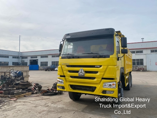 Gebrauchter Sinotruk HOWO 6X4/8X4 A7/T7 10/12 Rad 371 PS/380 PS 18-25 cbm Schwerlast-Kipper-Muldenkipper