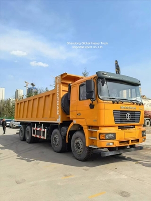 Gebrauchter hochwertiger Shacman 8*4 12-Rad 380 PS F3000 X3000 f2000 Muldenkipper-LKW