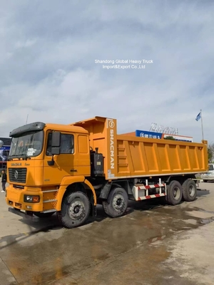 Gebrauchter hochwertiger Shacman 8*4 12-Rad 380 PS F3000 X3000 f2000 Muldenkipper-LKW