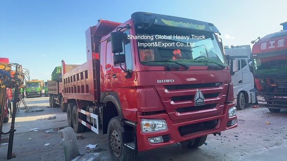 Zuverlässiger HOWO 8x4 Kipper mit 420 PS Motor und 30-45 CBM Kapazität für Schwertransporte in Tansania