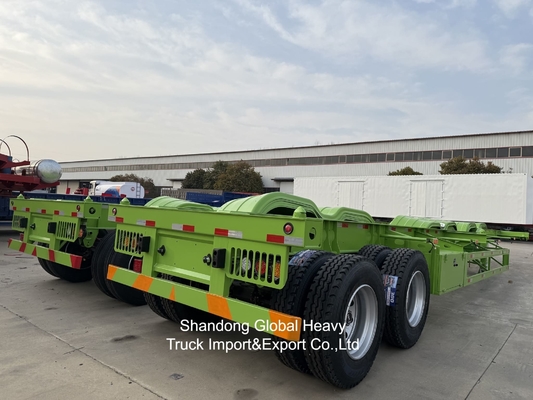 Heavy Duty Low Bed Semi Trailer with Q345B Steel and Jost 28ton Outrigger for 13,000mm Length Transport