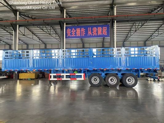 3 Achsen 50 Tonnen Fence Semi-Anhänger mit Luftfederung