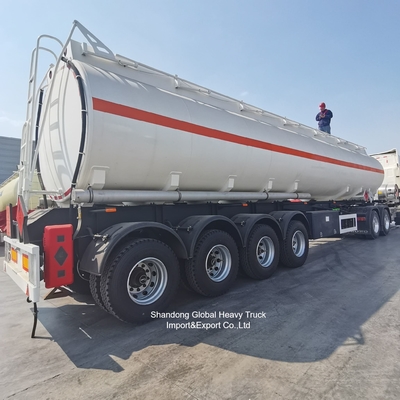 3-Achsen-Stahl-Öltankauflieger 45000L Kraftstofftank