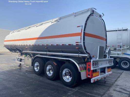 3-Achsen 45000L Diesel-Benzin-Tankauflieger mit ABS-Bremsen