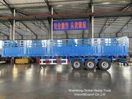 3 Achsen 50 Tonnen Fence Semi-Anhänger mit Luftfederung