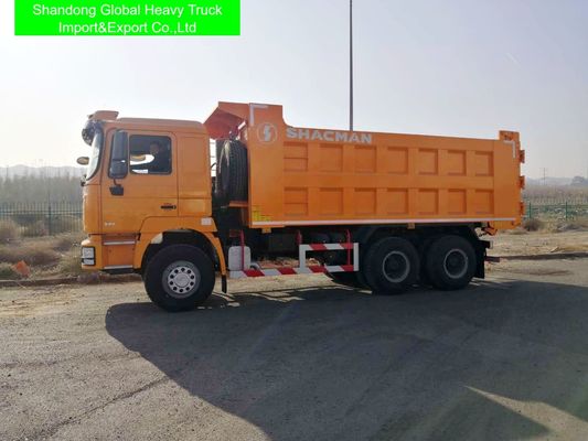 Neuer oder gebrauchter Shacman Dump Truck 6x4 Dumpper mit Euro 2 Emission 10 Vorwärtsgetriebe und 8329x2490x3450mm Spezifikation