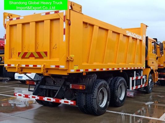 Neuer oder gebrauchter Shacman Dump Truck 6x4 Dumpper mit Euro 2 Emission 10 Vorwärtsgetriebe und 8329x2490x3450mm Spezifikation