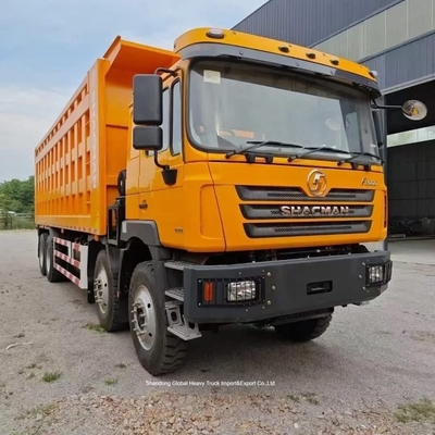 Shacman F3000 8×4 Kipper-LKW mit 400 PS Dieselmotor und Frontaufzug für Schwerlastbau
