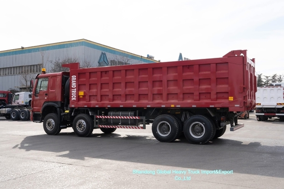 HOWO Muldenkipper Kipper LKW 371PS 375PS 8X4 40t-60t Beladung in ausgezeichnetem Zustand für Afrika