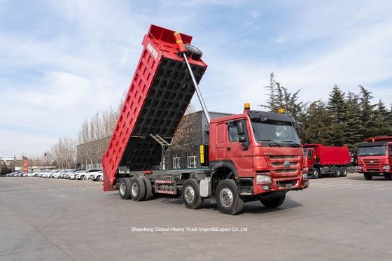 HOWO 8x4 400PS Muldenkipper 45T Kapazität Schwerlastbergbau
