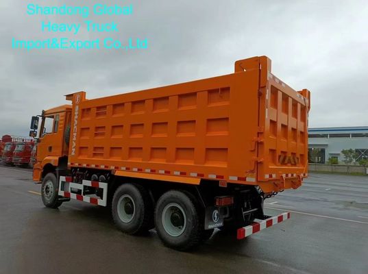 Shacman F3000 Schwerlast-Muldenkipper mit 25-40 Tonnen Nutzlast, 400L Kraftstofftank und 12-Gang-Schaltgetriebe
