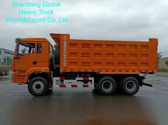 Shacman F3000 Schwerlast-Muldenkipper mit 25-40 Tonnen Nutzlast, 400L Kraftstofftank und 12-Gang-Schaltgetriebe
