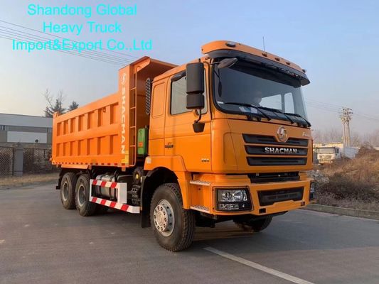 Shacman F3000 6X4 Kipper-LKW mit 400L Kraftstofftank, Weichai 380PS Motor und 9/12-Gang-Schaltgetriebe