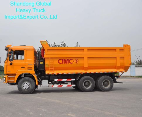 Shacman F3000 6X4 Kipper-LKW mit 400L Kraftstofftank, Weichai 380PS Motor und 9/12-Gang-Schaltgetriebe