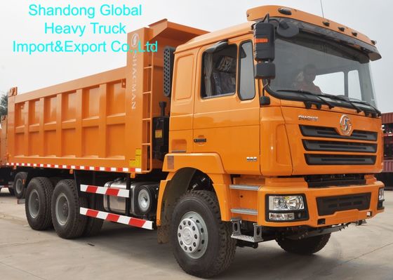 Shacman F3000 Muldenkipper mit Euro 3 Emissionsstandard, 400 PS Motor und 6x4 Antrieb für den Schwerlastbergbau