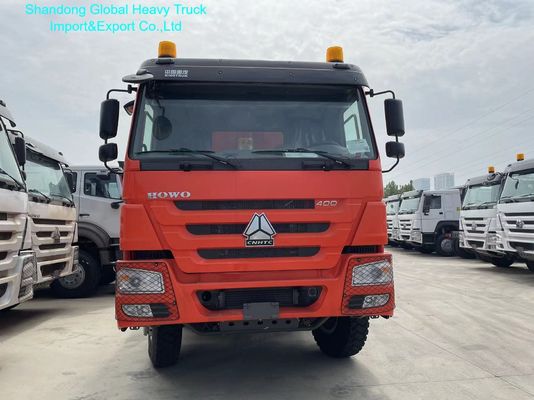 HOWO-7 8x4 Schwerlast-Muldenkipper mit 12.00R20 Reifen, 400L Kraftstofftank und 8600×2300×1500 mm Laderaum