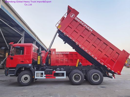Shacman F3000 6X4 Schwerlast-Muldenkipper mit Euro2-Emission, 400L-Kraftstofftank und F3000-Kabine mit Schlafkabine