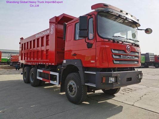 Shacman F3000 6X4 Schwerlast-Muldenkipper mit Euro2-Emission, 400L-Kraftstofftank und F3000-Kabine mit Schlafkabine